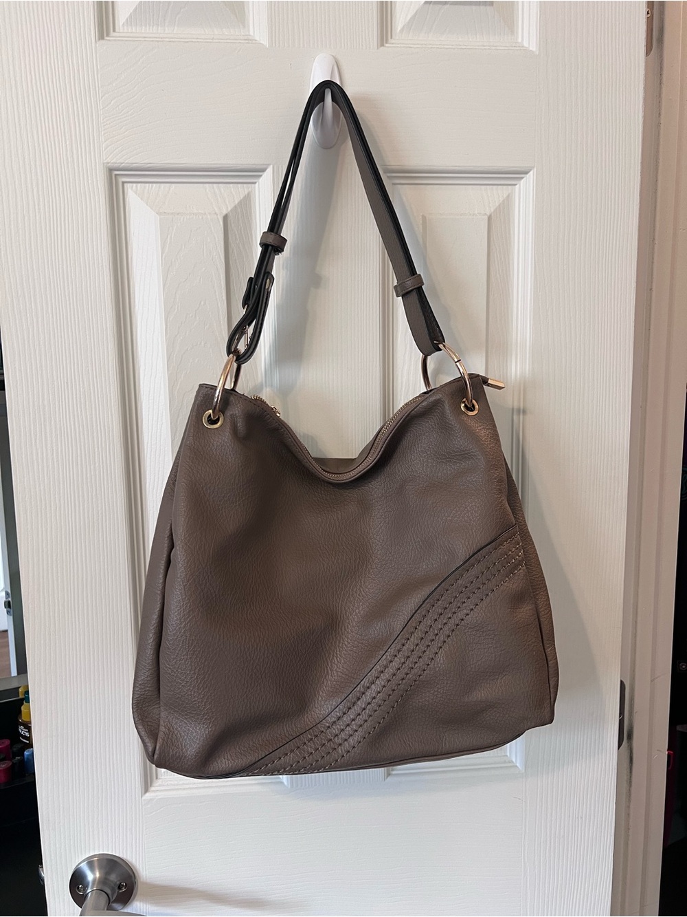 Mellow World Judy Convertible Hobo Bag - Soft Pebbled Leather Look